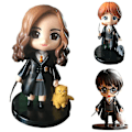 Miniatyrbild 1 av 5: 3-pack Harry Potter Ron Hermione Figuriner Leksaker Minifigurer Samlarobjekt Modelldockor Borddekoration Prydnader Barnfans Present