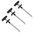 Miniatyrbilde 1 av 5: Bærbar T-Type Krokfjerner, Krokfjerner, Krokfjerner, Krokfjerner i aluminiumslegering [D] Silver