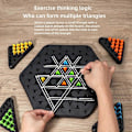 Miniatyrbillede 5 af 5: Triangle Kæde Spil, Sjovt Trekantet Spil, Strategispil til Børn, 100% NYT