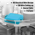 Pikkukuva 3 / 5: Mikroaaltouunitoastin, Toastie Maker Mikrossa, Mikroaaltouunitoastin Sandwich Maker, Mikroaaltouunitoastin Sandwich Maker