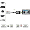 Pikkukuva 2 / 5: Komponentti-HDMI-muunnin, tukee 1080p, YPbPr-HDMI-sovitin, R/L-HDMI, 5RCA-HDMI