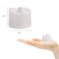 Miniatyrbillede 4 af 5: 12-pak Multi-farvet Lys Stearinlys Batteridrevet, LED Julelys Teelys, 7 Farvevariationer