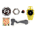 Miniatyrbilde 4 av 5: Metall B-131 Død Fønix Beyblade Burst Blast Gyroskop med Håndtak-Lanserer