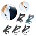 Miniatyrbilde 3 av 5: Trådløs mikrofon Lapel Mikrofonutskifting Lavalier Wire Clips For Lavalier