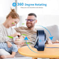 Pikkukuva 2 / 5: USB-tuuletin, minituuletin, hiljainen tuuletin, kannettava hiljainen USB-tuuletin, 3 säädettävää nopeutta, USB, USB-tuuletin retkeilyyn, toimistoon, urheiluun, matkustamiseen, USB-virralla (sininen) [D]