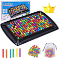 Miniatyrbilde 1 av 2: 48-241 Perler Intelligenssjakkbrett Strategibrettspill Sjakkbrett for Barn og Voksne 241 Beads
