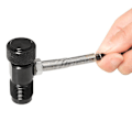 Miniatyrbilde 5 av 5: PCP Dykking HPAT Ventil Fyllingsstasjon Påfyllingsadapter Topp Spin-knapp G5/8 Hane 300Bar Luftinflasjon