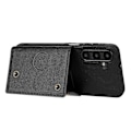 Pikkukuva 4 / 5: Samsung Galaxy A16 5G/A16 4G -kotelo, korttipaikat, jalusta, nahka+TPU-puhelinkotelo [D] Multicolor Style B