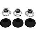 Miniatyrbilde 2 av 5: 3x Ørepropper til Plantronics Voyager Legend Øreproppsett, Plantronics Voyager 5200 5220 5210 Bluetooth Headset Skumdeksler - Medium Large Medium Small*3pack