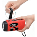 Pikkukuva 2 / 4: Käyttökelainen Radio, Hätäradio Aurinkoenergiainen Kannettava 2000mah Powerflashlight
