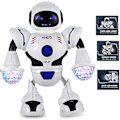 Miniatyrbillede 3 af 5: Elektronisk Robot Legetøj Smart Space Walking Dansende Robot, Syngende Musik Robot med Musikalske og Farverige Lys [D]