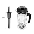Miniatyrbillede 2 af 5: Blender Tamper Accelerator Plastikpind Plunger til Vitamix 760/5000/5200 Blendere til Standard 64