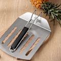 Miniatyrbild 5 av 5: Kök Rostfritt Stål 430 Tårtspatel Pizzaspade Vikbar Trattspatel Rostfritt Stål PIZZE SPATULA[D]