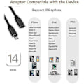Miniatyrbillede 4 af 5: 1m Lightning Forlængerkabel til iPhone iPad, iPhone Forlængerkabel Apple MFi Certificeret Hun til Han