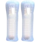 2 st Mjuka Silikonfodral för Nintendo Wii Fjärrkontroll