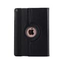 Til iPad 9.7 (2018) (2017) Litchi Tekstur 360 Graders Roterende Stand Smart Læder Tablet Case[D]