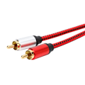 Miniatyrbilde 3 av 5: USB-C lydkabel USB-C til 2 RCA lydkabel Mobiltelefonadapter Høytalernettbrett Hjemmekino og TV 1M