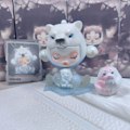 Miniatyrbild 4 av 5: Pop Mart blind box fantasy djurserie sp7 generation handgjorda trendiga dockprydnader barnleksaker (1 slumpmässig fantasy mat [dold probab[YJD]