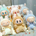 Miniatyrbillede 3 af 5: Labubu Monster Box Legetøj Hjerte Plysdukke Blind Box Model Pakke Nøglering Gave Bordplade Dekoration Børns Julegave[D] 2