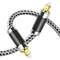 Miniatyrbilde 1 av 5: Digital optisk fiber lydkabel SPDIF kabel for Hi-Fi 7.1 forsterkere projektor