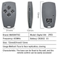Miniatyrbillede 5 af 5: 433.92mhz Marantec Digital 382 384 D302 D304 D313 D321 211 212 214 Garageport Fjernbetjening Port Kommando 433mhz Fast Kode