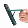 Miniatyrbillede 4 af 5: Til Nothing Phone (2a) Etui med Præget Mønster, Kortholder, Støttefod, Læder Bagcover [D] Multicolor Style C