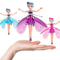 Miniatyrbild 1 av 5: Flygande Fe Prinsessa Dockor Magisk Infraröd Induktionskontroll Flickleksak Födelsedagspresent