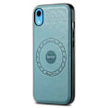 Pikkukuva 1 / 5: DENIOR iPhone XR -kotelo PU-nahkainen puhelimen takakuori, yhteensopiva MagSafe[D]:n kanssa Blue