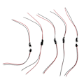 Miniatyrbilde 2 av 5: 10 Par JST SM 2-pins Han-kontakt for LED-stripe Lys Black