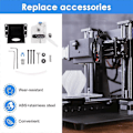 Miniatyrbillede 4 af 5: Transparent Extruder til Vyper, 3D Printer Tilbehør 3D Printer Transparent Extruder As Shown