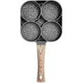 Miniatyrbillede 3 af 5: Non-stick stegepande, æg- og hamburgerpande, 4-huls