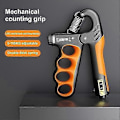 Miniatyrbilde 4 av 5: Grip Strength Trainer 5-100KG Mekanisk Underarms Trener Tellbar Menn Kvinner Justerbar Håndgrep[D] red