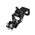 Miniatyrbilde 3 av 5: Kjøretøy CB Mobilradio Antenne Speilmontering Bumper Takstativ Stangmontering Fast Brakett For Bil Lastebil CB Radio VHF UHF Black