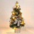 Miniatyrbilde 5 av 5: Liten Mini Juletrær Med Led Lys Jul Bordplate Kunstig Ornament Gaver golden