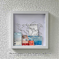 Miniatyrbilde 3 av 5: Adventures Travel Collection Box, billett oppbevaringsboks, postkort suvenir sparegris, fotoramme, sparegris,l[D]