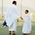 Miniatyrbild 3 av 5: Ihram Ehram Ahram för män för Hajj och Umrah 2 handdukar