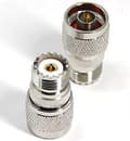 Miniatyrbilde 2 av 2: 2-pakning N Type Hann til UHF Hunn SO239 Adapter[D]