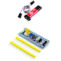 Miniatyrbillede 1 af 5: ST-Link V2 Programmeringsenhed Emulator Downloader + 40Pin STM32F103C6T6 ARM STM32 SWD Minimum System