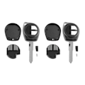 Miniatyrbillede 1 af 5: 2X Smart nøgle til bil med 2 knapper passer til Swift Sx4 Alto Jimny Vitara Ignis Splash 2007-2013 433Mhz Black