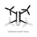 Miniatyrbillede 4 af 5: 4 Stk./lot Lang Propel Til Parrot Bebop 2 Drone/fpv 2.0 Quadcopter[D] 2 Black 2 red