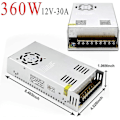 Miniatyrbilde 2 av 5: 12v 30a DC Universal Regulert Switched Strømforsyning 360w - Høy Effektivitet, Pålitelig Ytelse - God