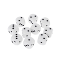 Miniatyrbillede 3 af 5: 10 stk. 16 mm D3 seks-sidede terninger perler til Dungeons & Dragon D&D RPG Poly Desktop f[D]