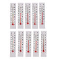 Miniatyrbild 1 av 5: 10 st 5cmX1.1cm Miniatyr Papperskartong Termometer Inomhus -20-50 Celsius[D] 10PCS