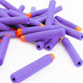 Pikkukuva 2 / 4: Tyyppi H ZD-001 100kpl/setti 7.2x1.3cm Kiinteät pyöreäkärkiset ammukset Nerf N-strike Elite -sarjalle[D] Multicolor Style A