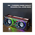 Miniatyrbilde 4 av 5: V8 Transparent Bluetooth-høyttalere Rgb Lys Trådløs Utendørs Sport Bluetooth Audio Tws Subwoofer S