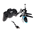 Miniatyrbillede 1 af 5: RC Helikopter Mini RC Drone Med Gyro Styrtsikker RC Legetøj Blue