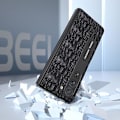 Miniatyrbild 5 av 5: Mobiltelefonskal i äkta läder för Samsung Galaxy Z Fold5 Abeel Integrated Sky Series med hållare Black