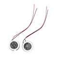Pikkukuva 1 / 5: 2 kpl 15 mm pyöreää magneettista diskanttikaiutinta 8 ohmia 1 W