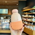 Miniatyrbillede 2 af 2: 250ml Mini Kawaii Termos i Rustfrit Stål til Skole, Kontor, Termiske Kopper til Kvinder, Gave Orange