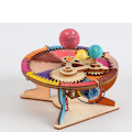 Miniatyrbillede 4 af 5: Børns DIY Sol Måne Jord Geografisk Model Videnskab Eksperiment Legetøjssæt Børns Videnskabslegetøj